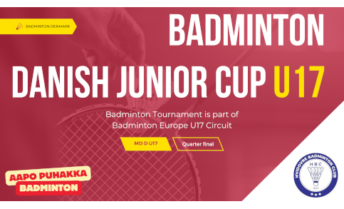Aapo Puhakka Badminton - Danish Junior Cup U17 2024