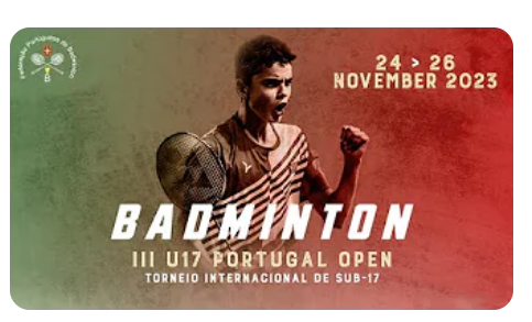Aapo Puhakka Badminton - III U17 Portugal Open