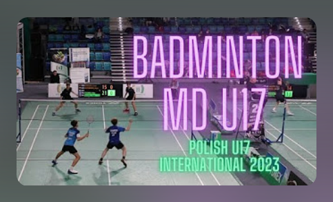 Aapo Puhakka Badminton - Polish U17 International 2023